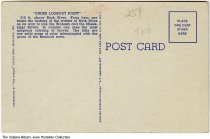 Under Lookout Point at Shades State Park, Waveland, Indiana, circa 1927