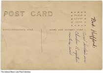 Bob Hufford delivering newspapers, Indianapolis, Indiana, circa 1910