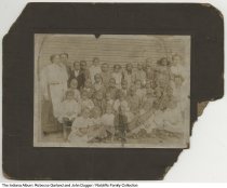 African American class photo, Indiana, circa 1900 - ia-0535-c001-0013 ...