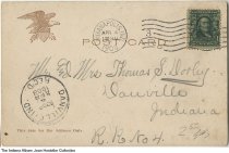 Morton Place, Indianapolis, Indiana, circa 1907