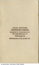 Theron Swain, Indianapolis, Indiana, circa 1865