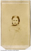 Unidentified girl, Indianapolis, Indiana, circa 1865
