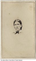 Portrait of unidentified woman, Indianapolis, Indiana, circa 1866