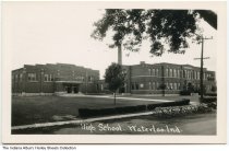 High School, Waterloo, Indiana, circa 1950