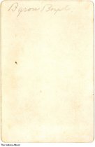 High school graduate Byron Boyd with flowers, Mitchell, Indiana, circa 1898