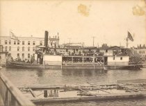 Steamboat "Evelyn" at Dock