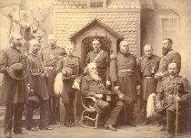 Rusk & Staff Grant's Funeral