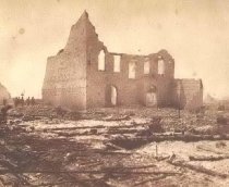 Commercial Bank after the Fire of 1875