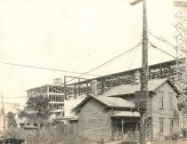 Construction of the Hotel Raulf and Fischer's Theater