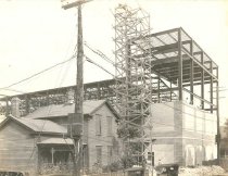Construction of the Hotel Raulf and Fischer's Theater