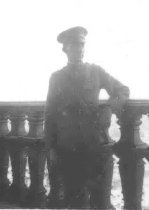 Lieutenant Robert A. Hellard at the Eifel Tower