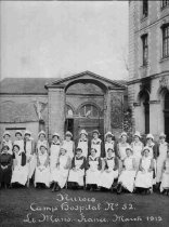 Nurses at Camp Hospital #52, L