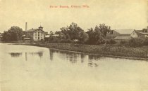 Fox River at Omro, Wisconsin