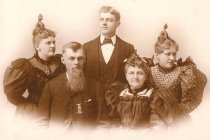 James P. Hanson and family