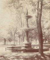 Fountain at the  Normal School
