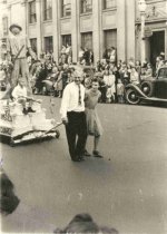 Patriotic Float on Main St.