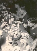 Aviation Cadets Eating