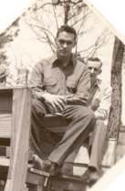 George Dempsey Drinking Beer