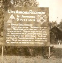 Camp of the 13th Armored Regim