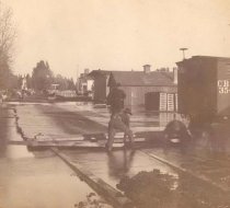Flood Damage on Congress Avenue