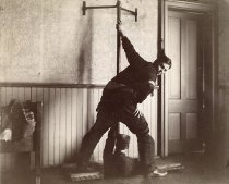 Firefighters at Brooklyn Firehouse