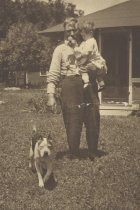 Charles Stracy with Granddaughter