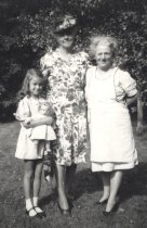 Margaret Hansen with Friends