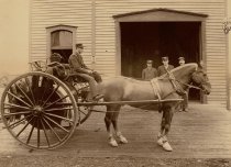 Hose Cart at Fire House No. 2