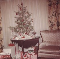 Christmas Tree on a Table