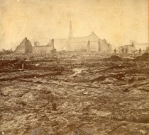 Main Street after the Fire of 1875