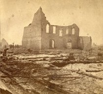 Commercial Bank after the Fire of 1875