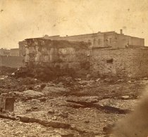 Adams House Hotel after the Fire of 1875