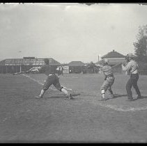 Baseball game at field located at Court and Eureka Way