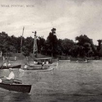 Cass Lake Shore Postcard, 1908