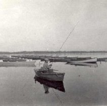 John Hamlin at Boat Livery on Orchard Lake