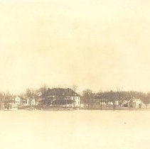 Interlaken Hotel, View from Across Pine Lake