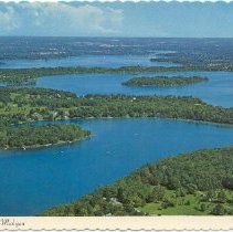 Postcard, Orchard, Cass, and Sylvan Lakes
