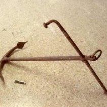 Anchor from Pine Lake