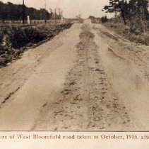 West Bloomfield road (October 1916).