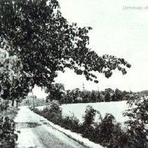 Driveway at Orchard Lake (Postcard)