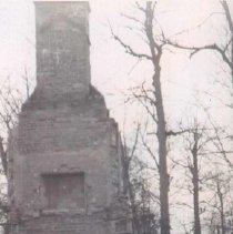 Ward house chimney (Feb. 1953).