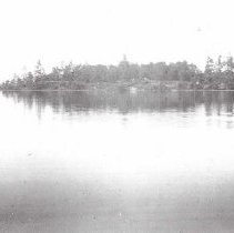 North Bluff on Mainland, taken from Apple Island