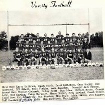 Abbott West Bloomfield High School Varsity Football Players 1957