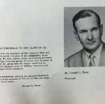 Abbott West Bloomfield High School photo of Don Weed 1960
