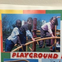 Gretchko Elementary School Children Playing on Playground