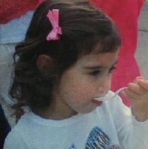 Seymour Gretchko Elmentary School Girl Eating Sorbet