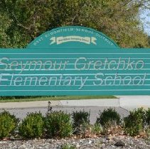 Seymour Gretchko Elementary School Sign