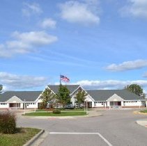 Gretchko Elementary School Exterior Photo from Enterance Drive