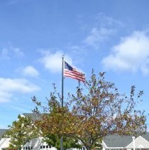 Gretchko Elementary School Exterior View from Circle Green Space