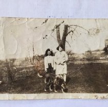 1944 Bernadine Weber and Nancy Hallett Front